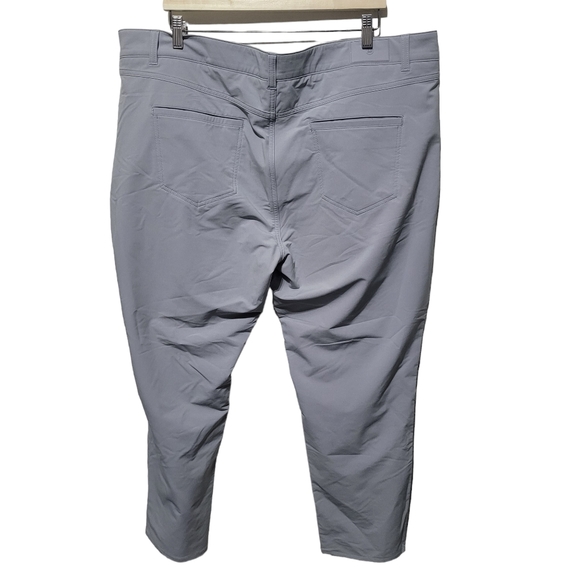 Peter Millar Crown Crafted Gray Gale Golf Pants Size 44X32 - Picture 2 of 7